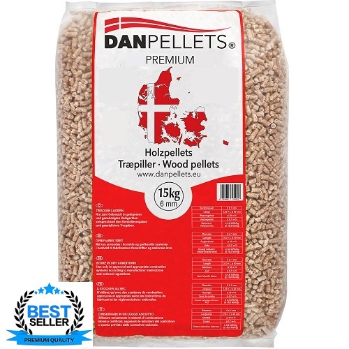 DanPellets <br> Træpiller <br> <font> -Premium- </font>