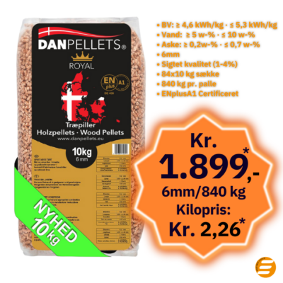DanPellets Royal - 6mm - 840 kg