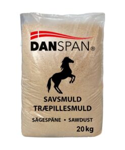 DanSpan <br> -Horse- <br> Træpille-/Savsmuld